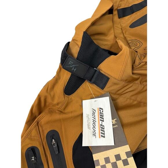 NWT! Can-Am Men's Can-Am x Fasthouse Motorall Bronze 36 - Picture 9 of 16